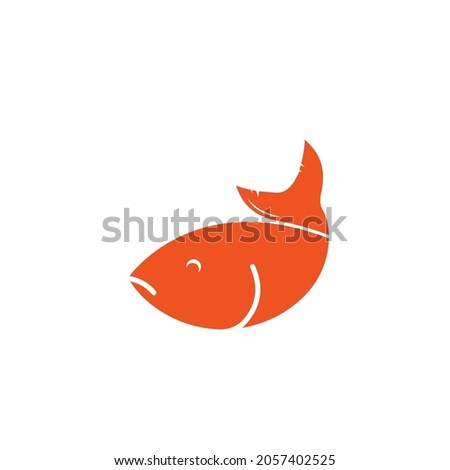 fish icon vector illustration design template