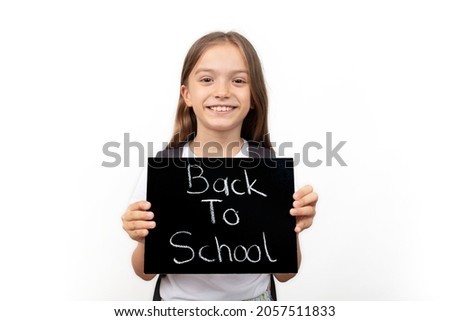 Back to school concept, isolated on white background. education concept background, banner, poster.