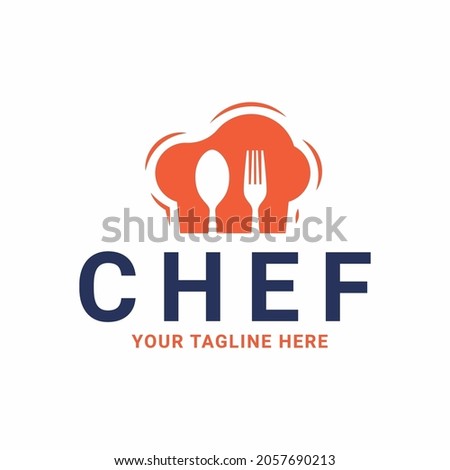 chef food restaurant logo emblem