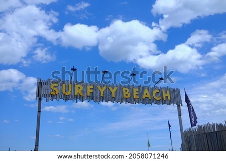 Welcome to the surfer beach