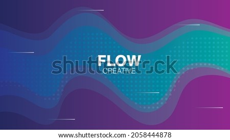 Abstract fluid flow gradation background effect design vector eps 10 for website homepage, landing page template.