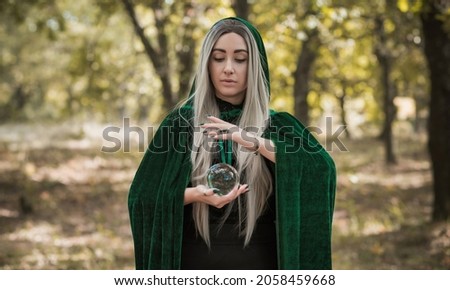 Dark mystical forest, Halloween ideas for party, outfits for ladies, concept of wizards and magic
