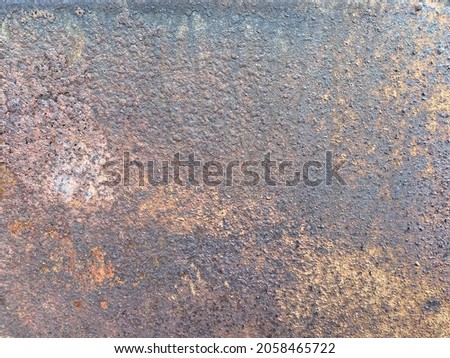Texture of old rusty worn metal, background