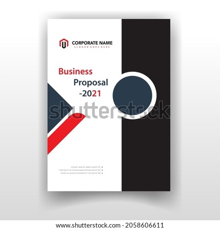 Business Corporate Flyer Cover Page