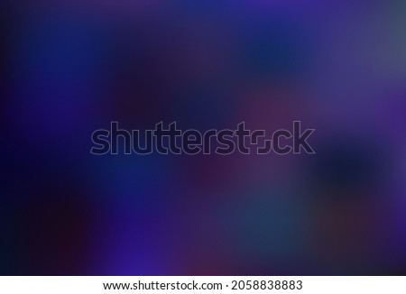 Dark BLUE vector abstract blurred pattern. A vague abstract illustration with gradient. Template for cell phones.
