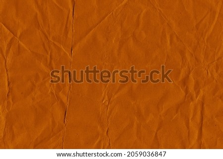 Creased paper texture background. crumpled Grunge Vintage old paper texture. Brown paper cardboard texture background. Cardboard box texture background.