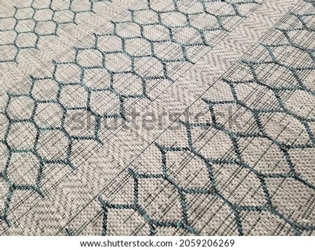 Close Up of a Diagonal Woven Pattern