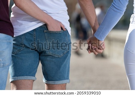 Man Touching Woman's Image & Photo (Free Trial) | Bigstock