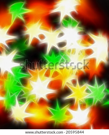 Abstract background of holiday starlight