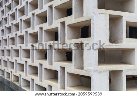 Abstract geometric architectural urban pattern. Textured background. Blank for design. Underlay or undercoat. Copy space for text