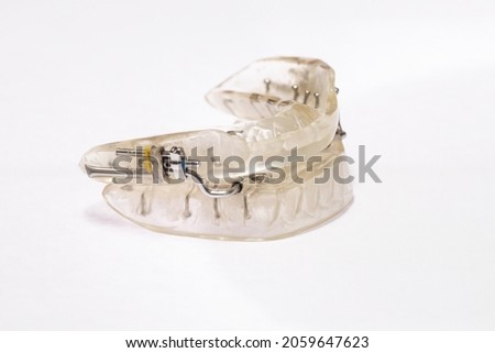 White apnea board on white background Royalty-Free Stock Photo #2059647623