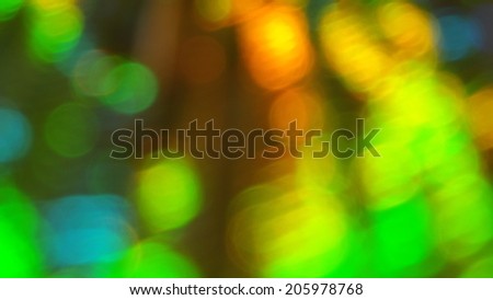 Colorful Bokeh Disco Lights Background