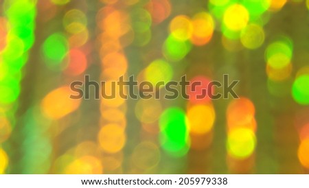 Colorful Festive Bokeh Lights Background