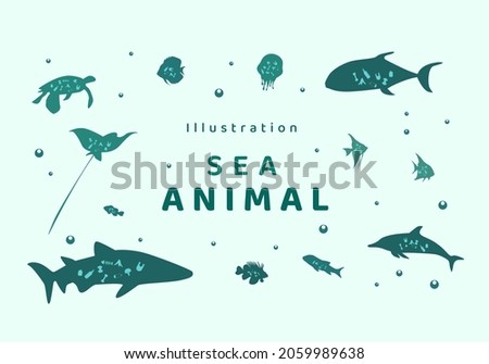 Illustration Sea Animal Clip Art