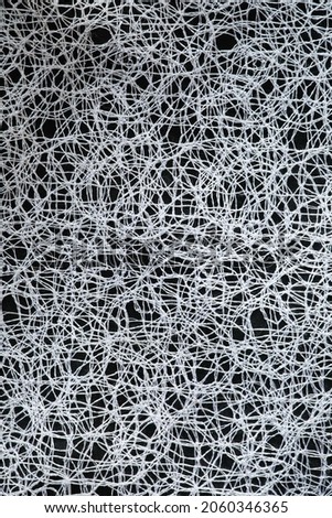 Lace, white, textured fabric. Patterned background