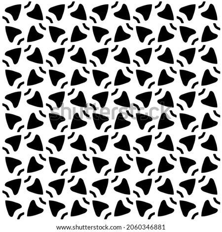 Flower geometric pattern. Seamless vector background. White and black ornament. Ornament for fabric, wallpaper, packaging. 

Decorative print.