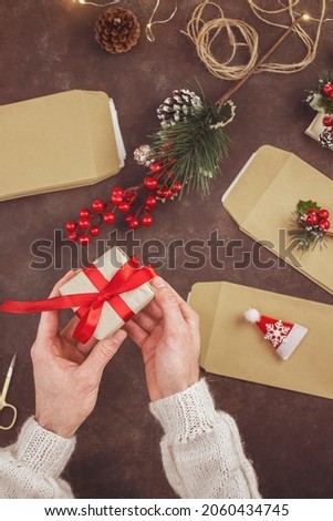 Flatley Christmas. Festive Christmas background. Christmas. Christmas card. Gift. Banner. Copy space