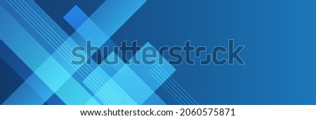 Modern abstract gradient dark blue digital technology banner background