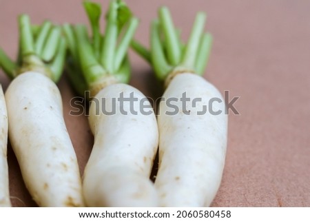 Indian White Radish High Resolution Stock Photography and Images