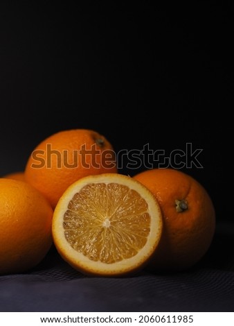 Look at the oranges (without edited)
