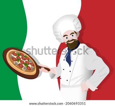 pizzaiolo day October 25 chef with Italian pizza