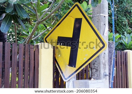 traffic Signs intersection