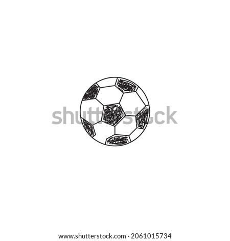 A set of sports elements on a white background.