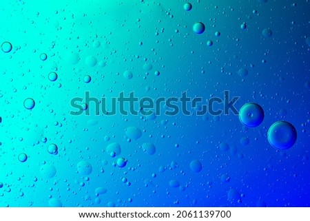 Gradient abstract background oil bubble in water wallpaper Royalty-Free Stock Photo #2061139700