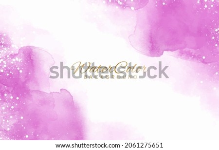 Abstract colorful watercolor for background. Vector EPS 10.