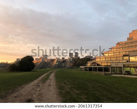 Amazing View at University of East Anglia, Norwich Royalty-Free Stock Photo #2061317354
