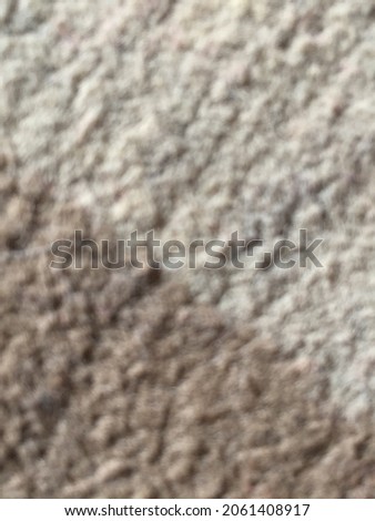blurry background coming from ancient carpet