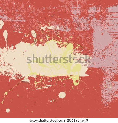 Abstract Background Texture Grunge Colorful Modern Style Splatter Scratch