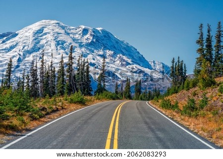Mount Rainier in Washington State Royalty-Free Stock Photo #2062083293