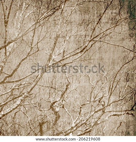 Vintage tree background