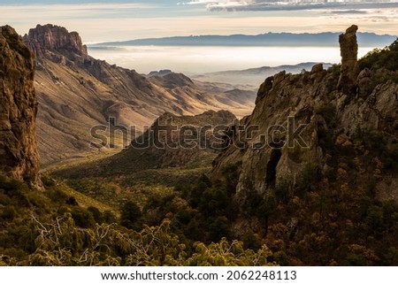 Looling down Boot Canyon in Big Bend National Park Royalty-Free Stock Photo #2062248113