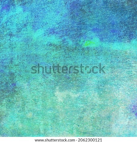 A blue green aqua colored background full of texture