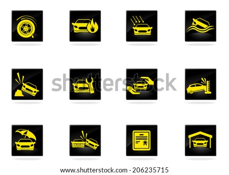 Car Insurance Icons