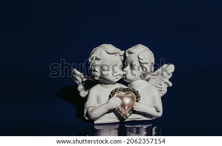 Small angel statue. Angel statue