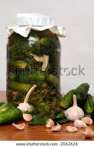 Pickle ingredients
