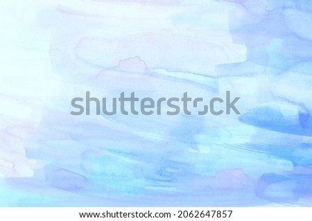 Abstract Watercolor Background in Light Tones