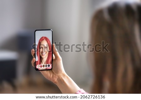 Online Photo Filter Service. Beauty Make Up AR App