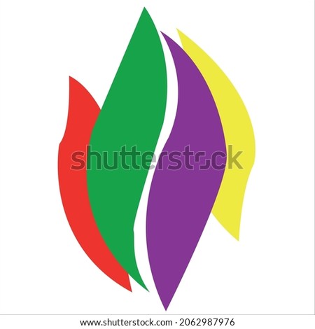 logo design of leaf.leaf vector art illustration.leaf icon design.modern leaf template design