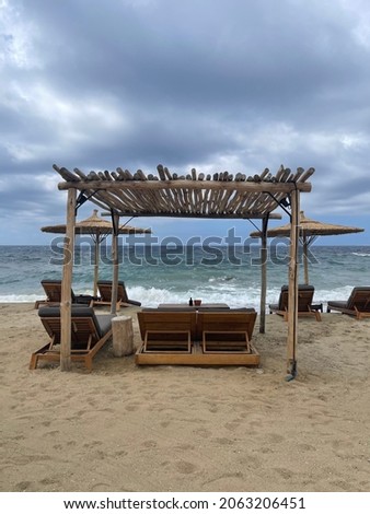 Mykonos summer holiday , Scorpios beach luxury style