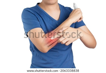 apply painkillers to forearm , forearm muscle pain from inflammation	