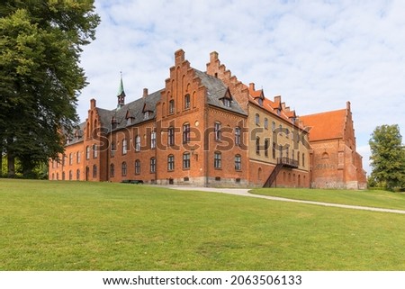 Former monastery of Herlufsholm at Næstved, Denmark, hosting a boarding school today