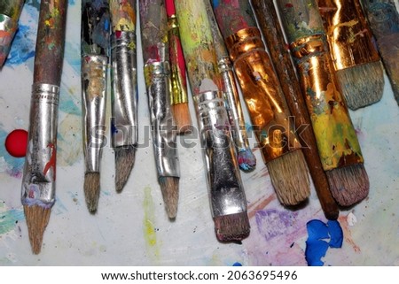 oil paint brushes for painting pictures