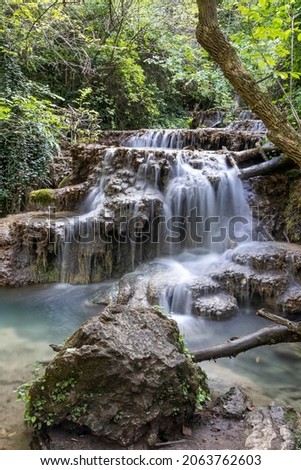 Amazing view of Krushuna Waterfalls, Lovech region, Bulgaria