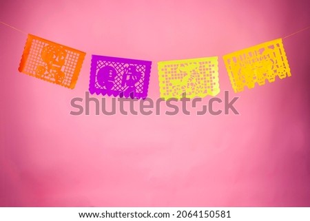 Day of the dead decoration. traditional mexican celebrations concept