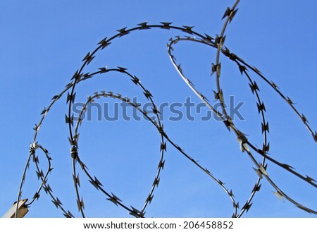 razor barb wire