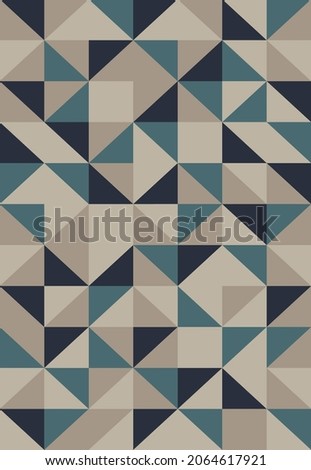 Awesome geomeric abstract poligonal mosaic. Triangle low poly abstract background. Abstract geometric background with polygons. 